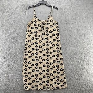 Vero‎ Moda Dress Womens Small Beige Spaghetti Strap  Tunic Dress New
